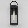 Maxim Lighting Nassau VX 1-Light Medium Outdoor Wall Lantern 40314CLBK